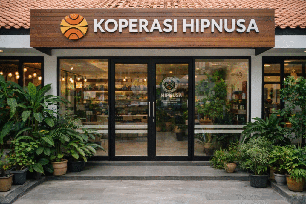 Ketua Umum Himpunan Pengusaha Nusantara membahas inisiasi kajian pembentukan Koperasi HIPNUSA bersama anggota dalam diskusi organisasi.