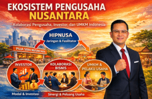Ekosistem Pengusaha Nusantara HIPNUSA sebagai kolaborasi pengusaha, investor dan UMKM untuk memperkuat ekonomi Indonesia