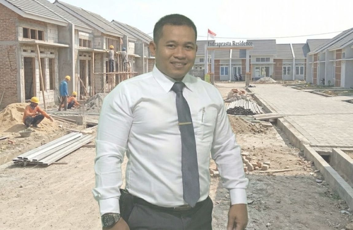 Kawasan perumahan di Tambun Utara Bekasi yang sedang berkembang dengan deretan rumah baru