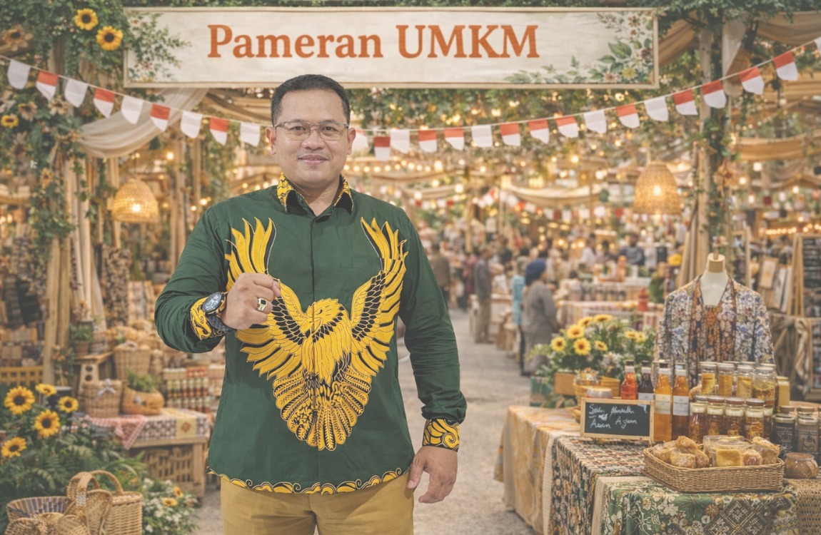 Ilustrasi gedung bank-bank Himbara seperti BRI, BNI, dan BSI terkait penyaluran Rp185 triliun dana SAL pemerintah untuk mendorong kredit UMKM dan sektor produktif di Indonesia.