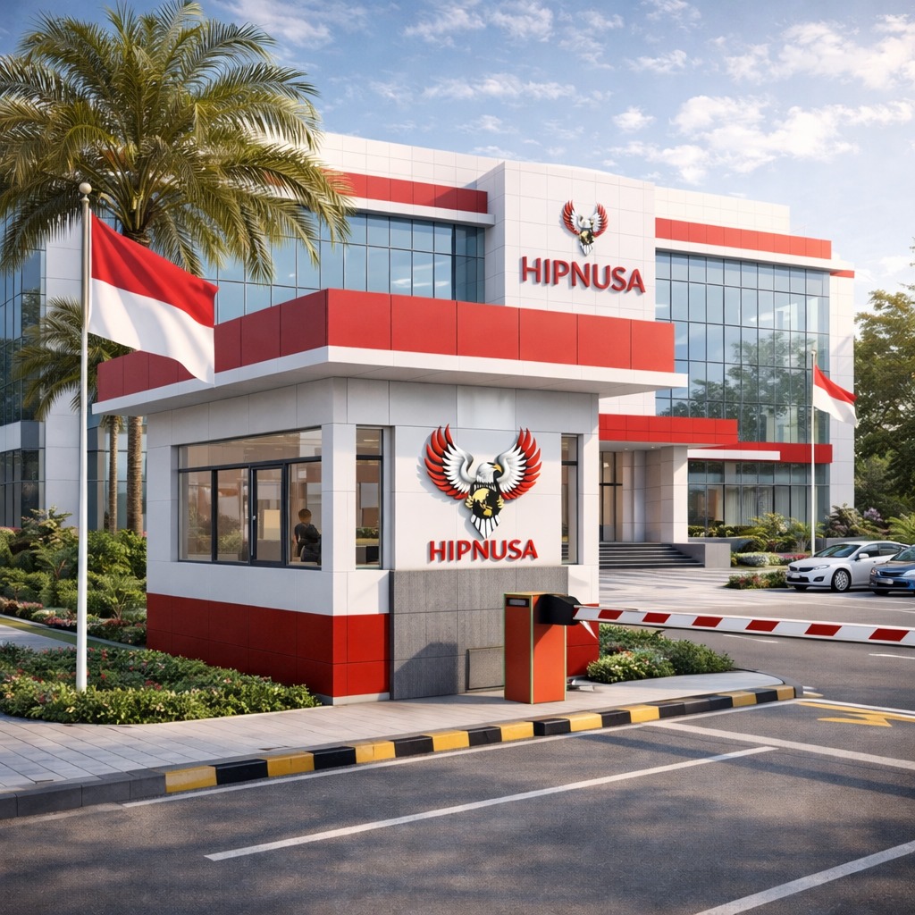 Ilustrasi kebersamaan para pengusaha dalam organisasi HIPNUSA yang menggambarkan semangat perjuangan, kolaborasi, dan perjalanan membangun komunitas pengusaha nusantara.