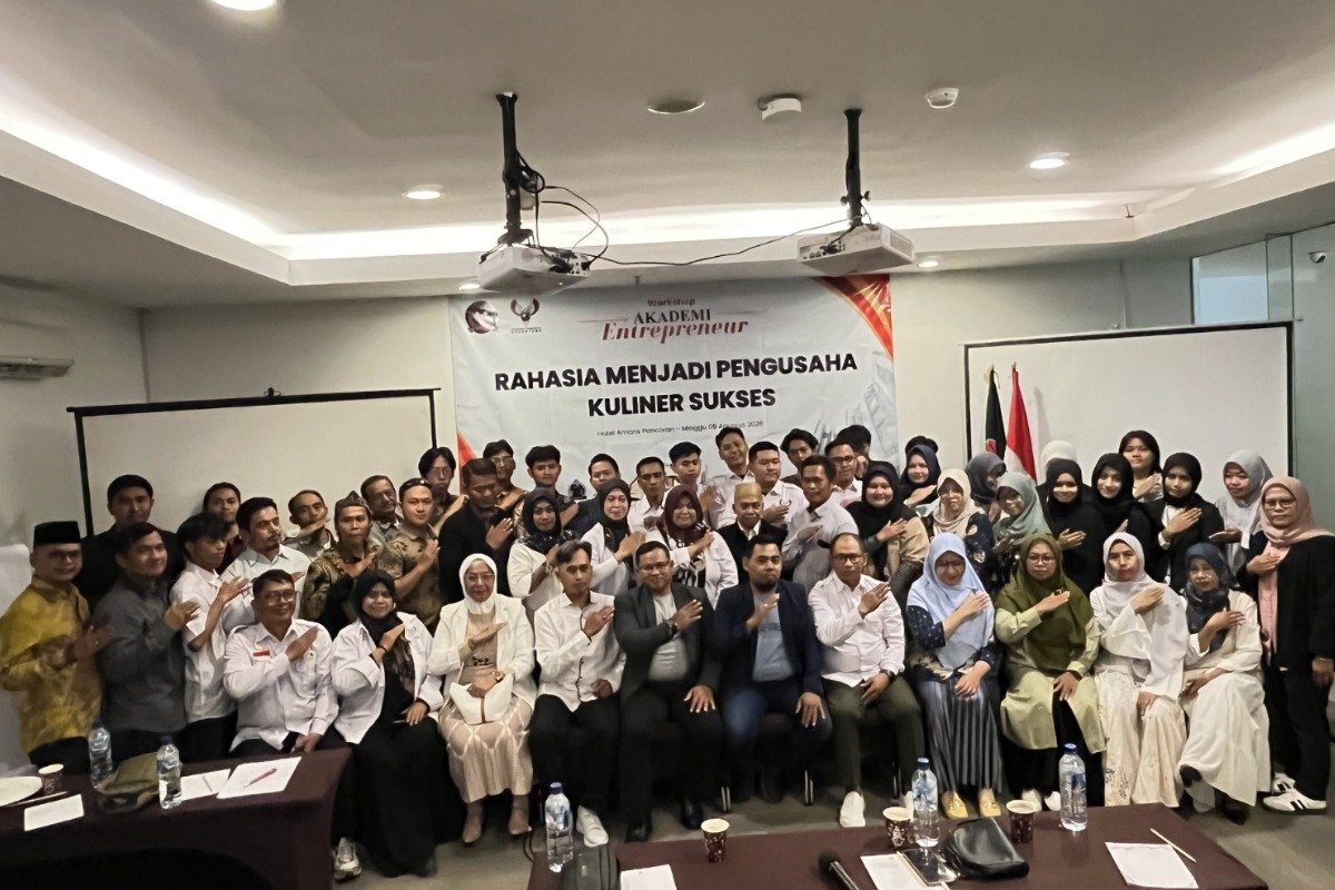 Ketua Umum HIPNUSA menyampaikan visi Akademi Entrepreneur HIPNUSA untuk melahirkan 1.000 pengusaha setiap tahun dan menciptakan lapangan pekerjaan.
