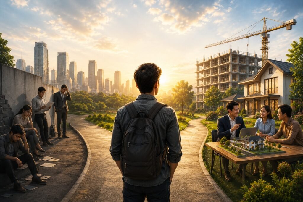 Masih cari kerja dan ingin menjadi entrepreneur properti bersama HIPNUSA melalui peluang bisnis pemasaran properti